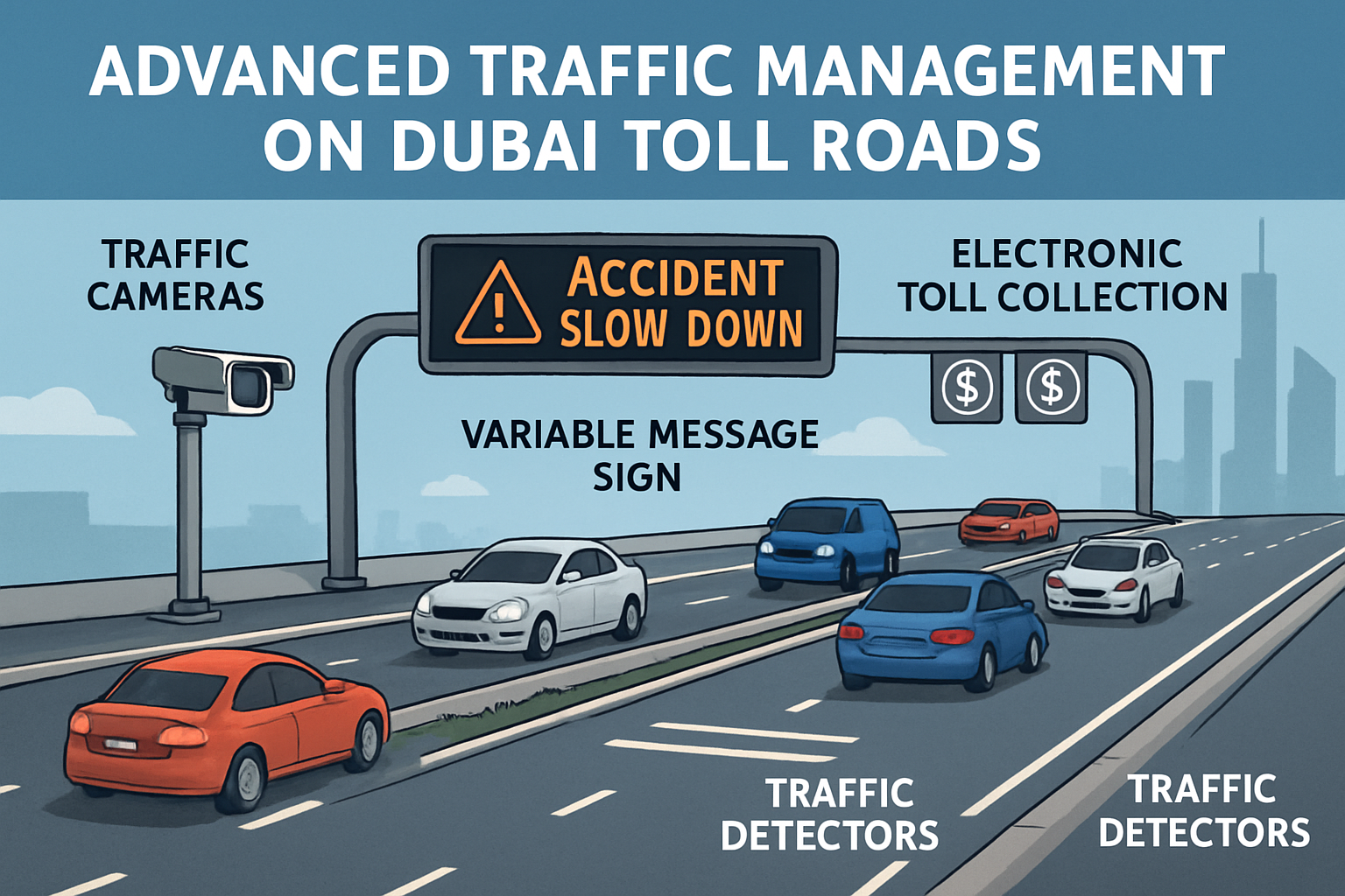 Advanced Traffic Management on Dubai Toll Roads
